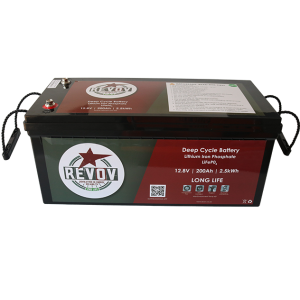 Revov 12V 200ah LiFePO4 battery